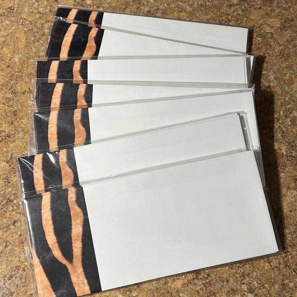 Zebra Print Business Size Envelopes